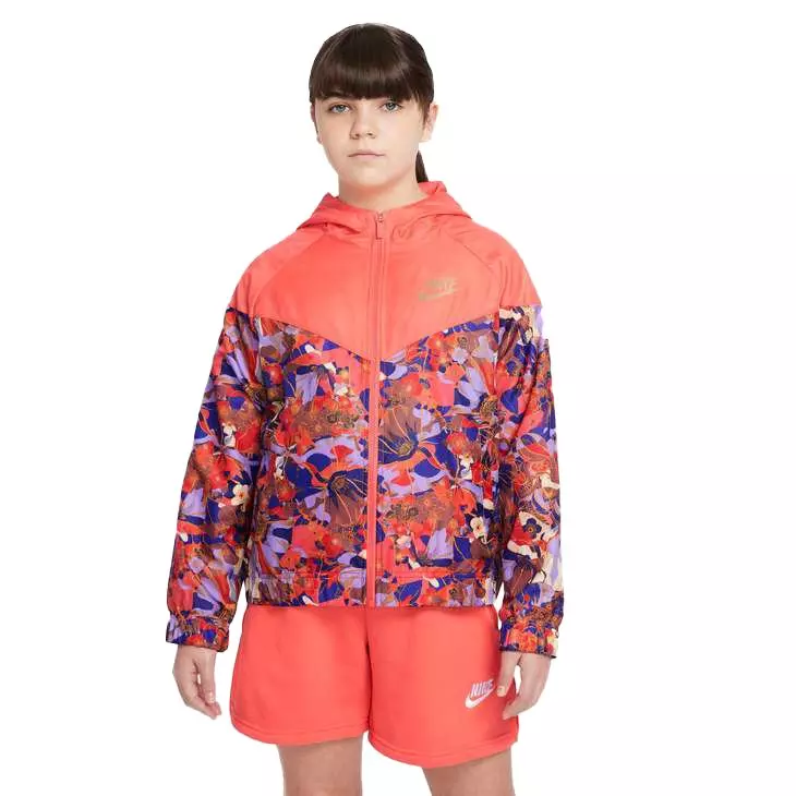 Nike windrunner printed jacket sale